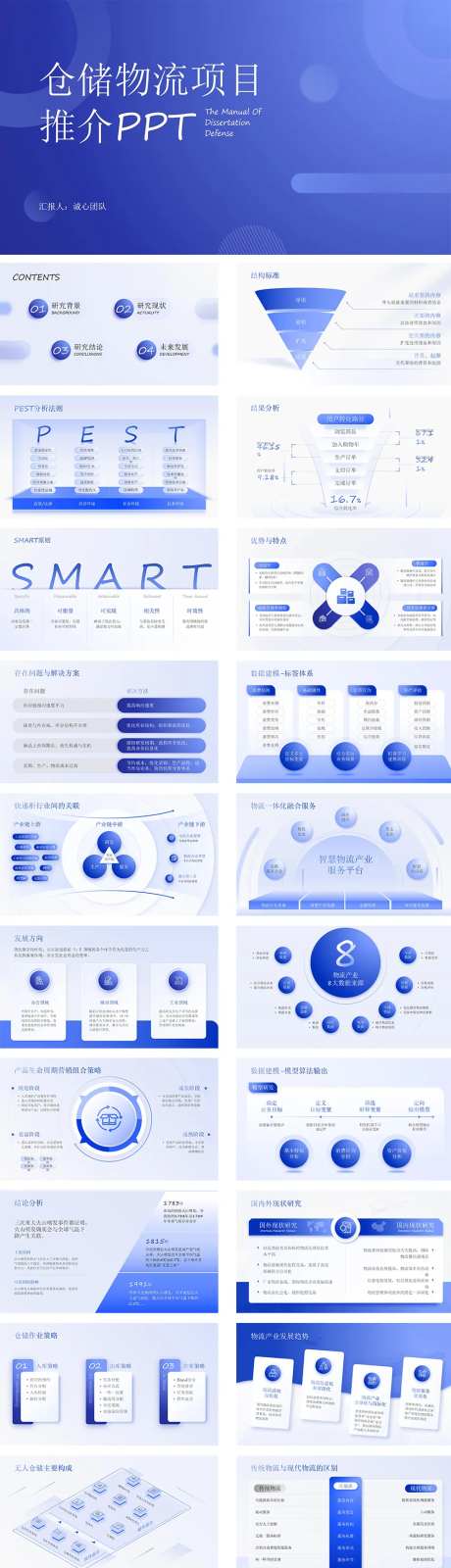 仓储物流项目推介PPT-采灵感-https://www.cailinggan.com/