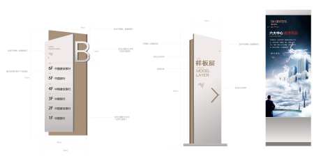 办公楼导视设计-采灵感-https://www.cailinggan.com/