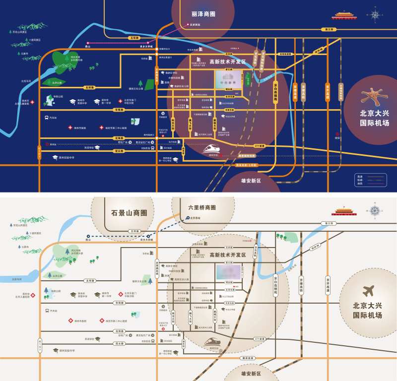 房地产区域沙盘区位广告展板-采灵感-cailinggan.com