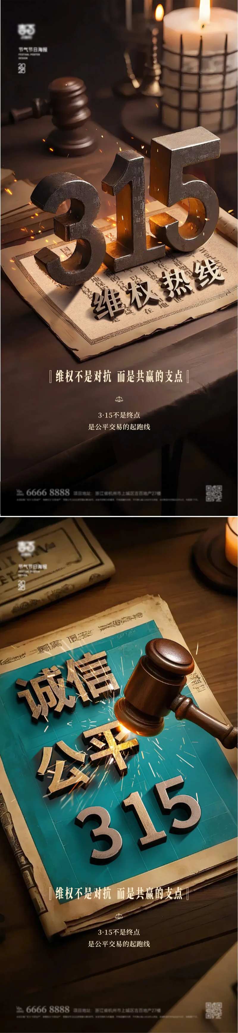 315消费者权益海报-采灵感-cailinggan.com