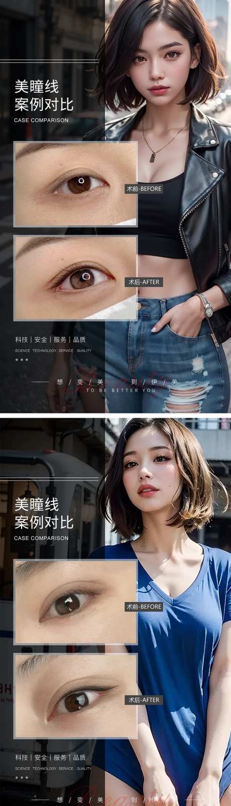 美瞳线案例对比-采灵感-https://www.cailinggan.com/