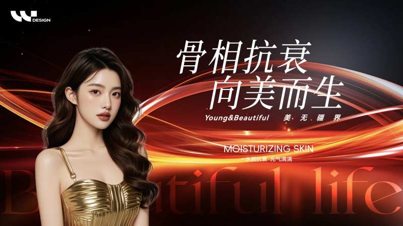 医美骨相抗衰海报-采灵感-cailinggan.com