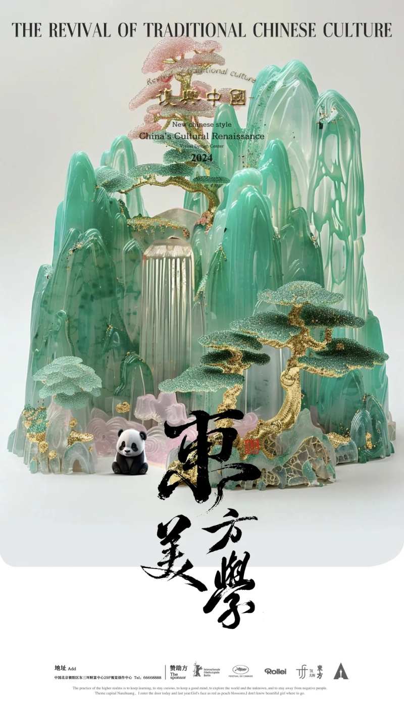 东方美学海报-采灵感-cailinggan.com