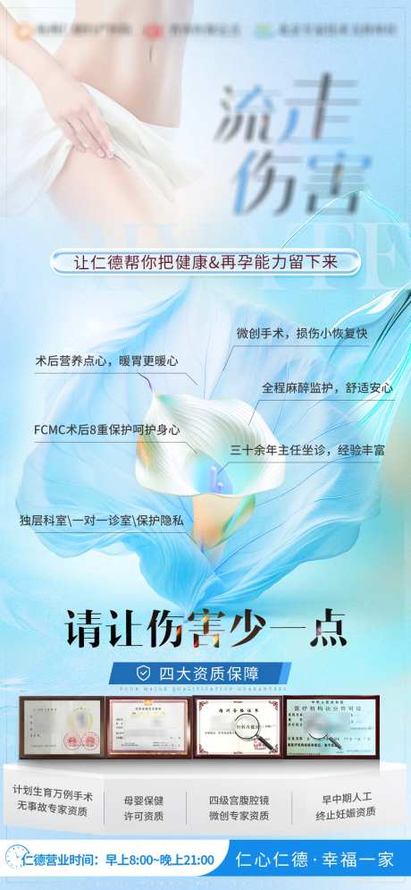 计生微创医疗详情海报-采灵感-https://www.cailinggan.com/
