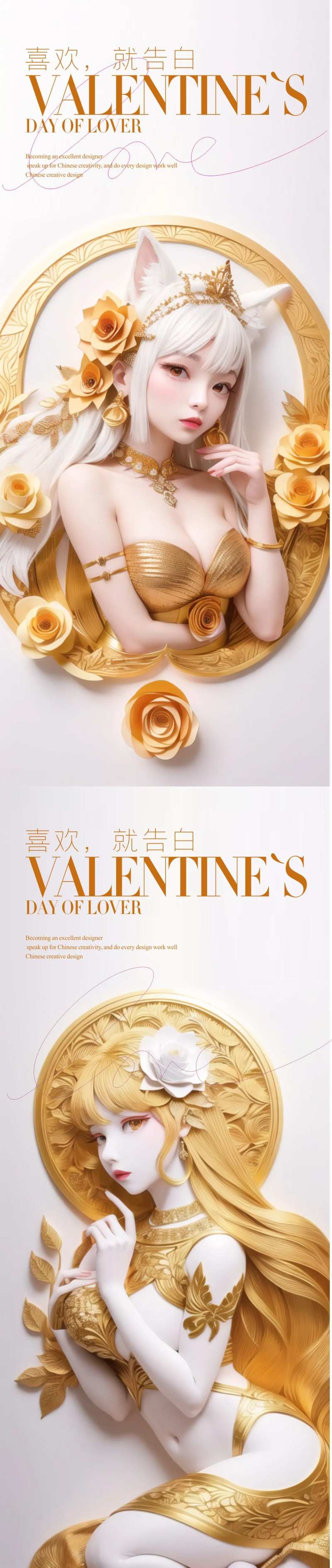 告白海报-采灵感-cailinggan.com