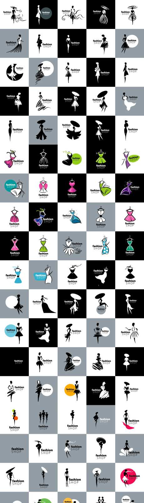 三八妇女节人物剪影-采灵感-https://www.cailinggan.com/