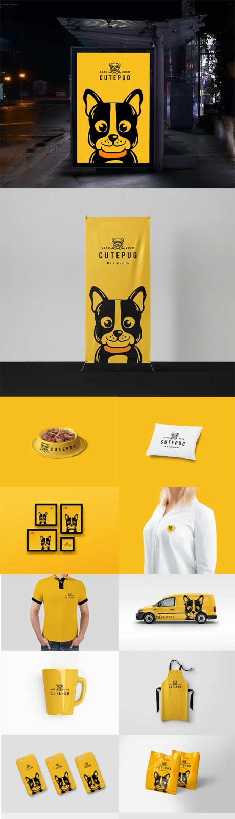 宠物店宠物医院狗粮品牌产品vi提案-采灵感-https://www.cailinggan.com/