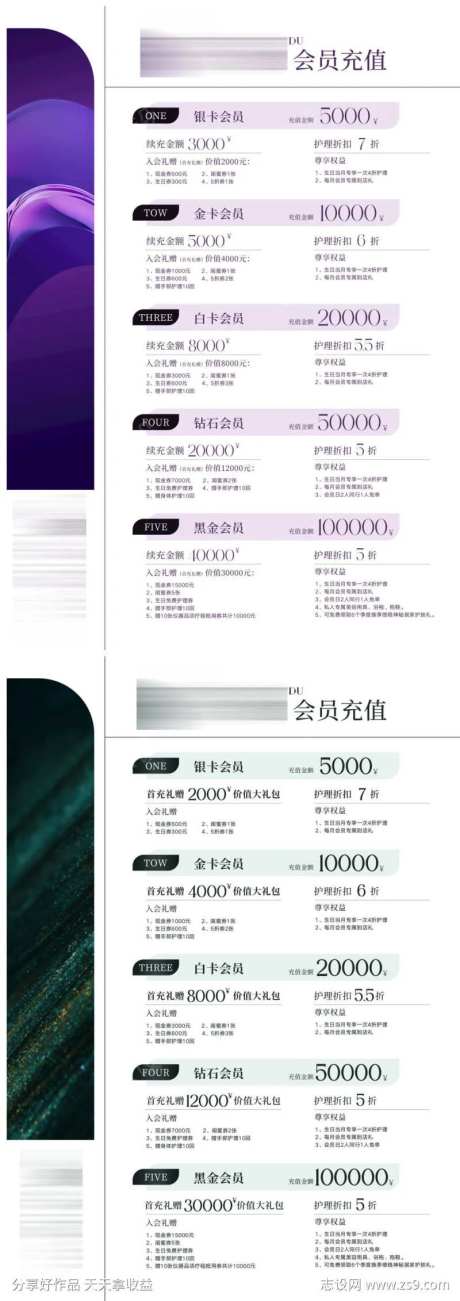 轻医美充值海报-采灵感-https://www.cailinggan.com/