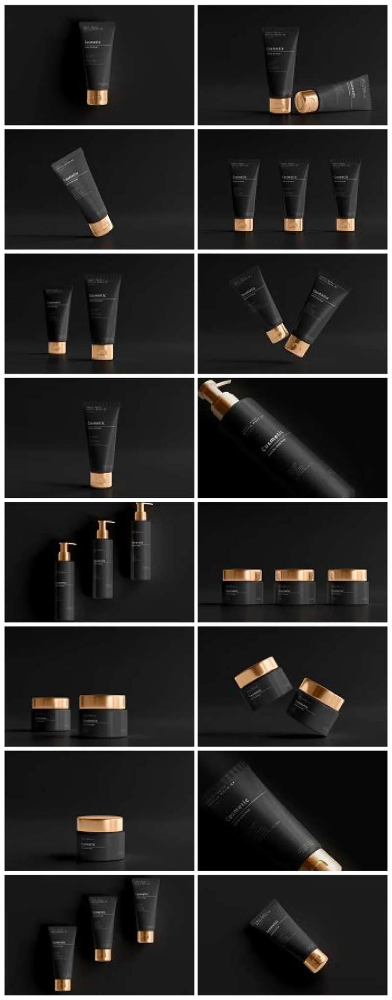 高端化妆品样机贴图-采灵感-cailinggan.com