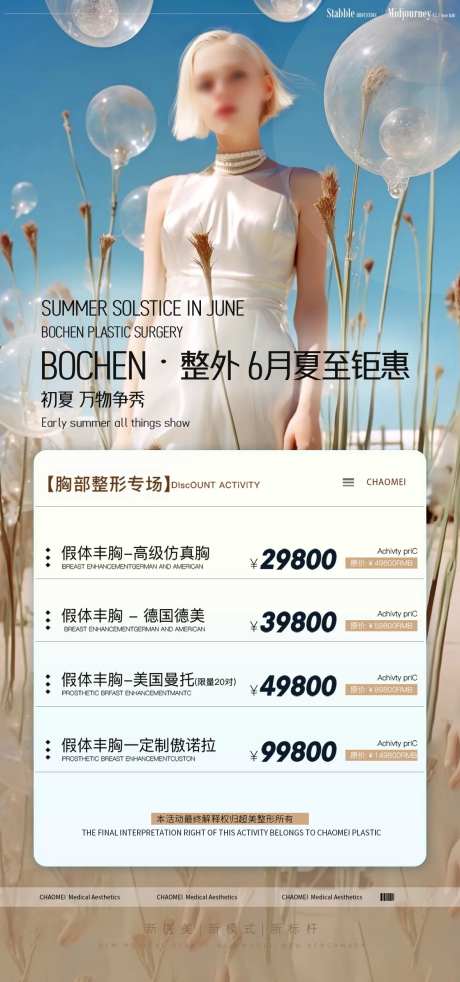 整形6月活动海报-采灵感-https://www.cailinggan.com/