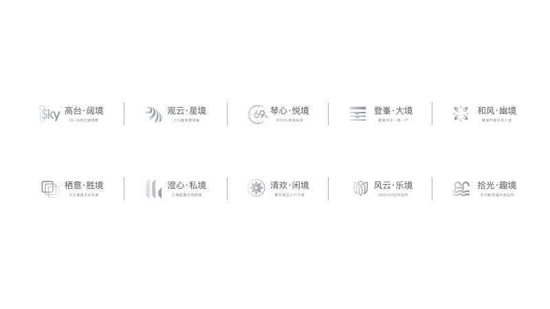 地产icon图标图形设计-采灵感-cailinggan.com
