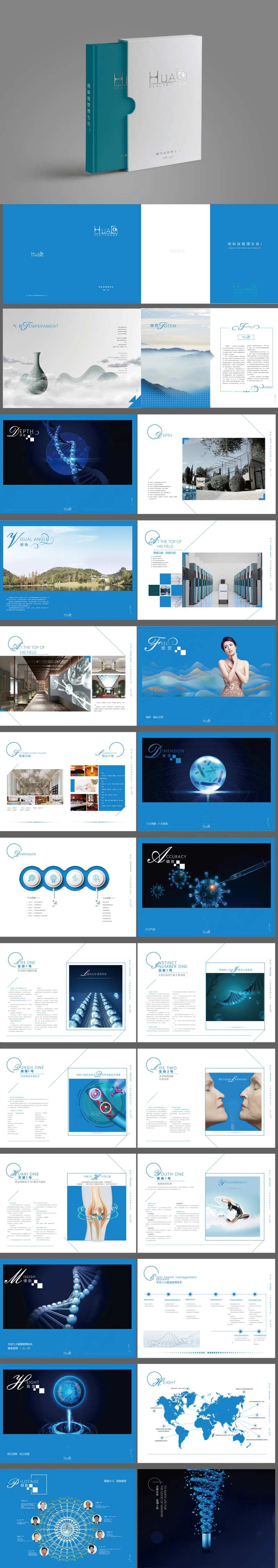 大健康细胞科技画册-采灵感-cailinggan.com