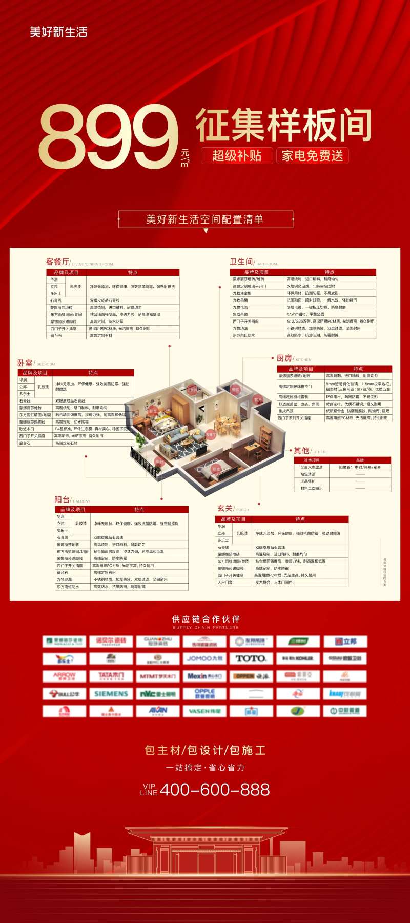 装修配置清单海报-采灵感-cailinggan.com