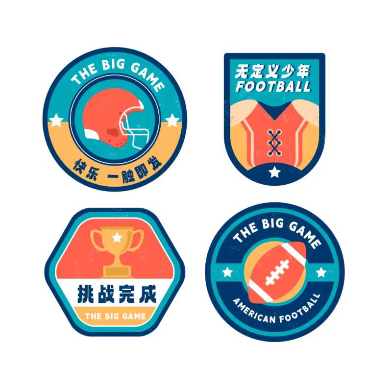 棒球比赛贴纸-采灵感-cailinggan.com