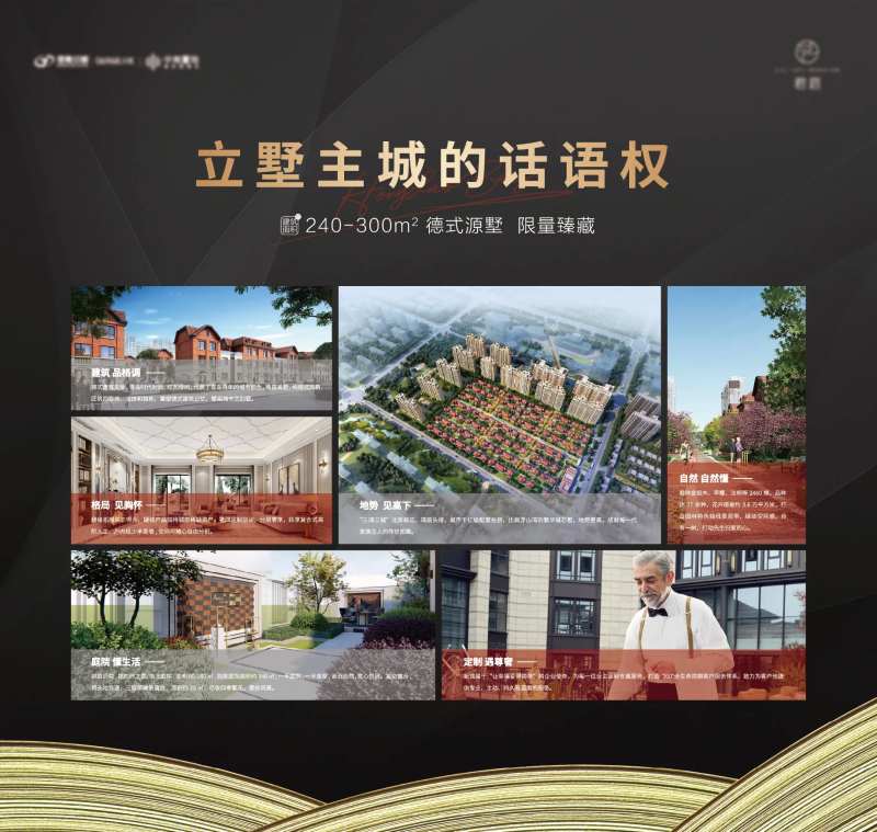 黑金别墅海报-采灵感-cailinggan.com