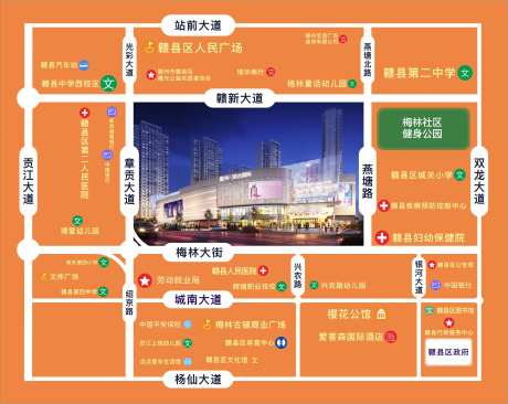 地产地图区位图落位图-采灵感-https://www.cailinggan.com/