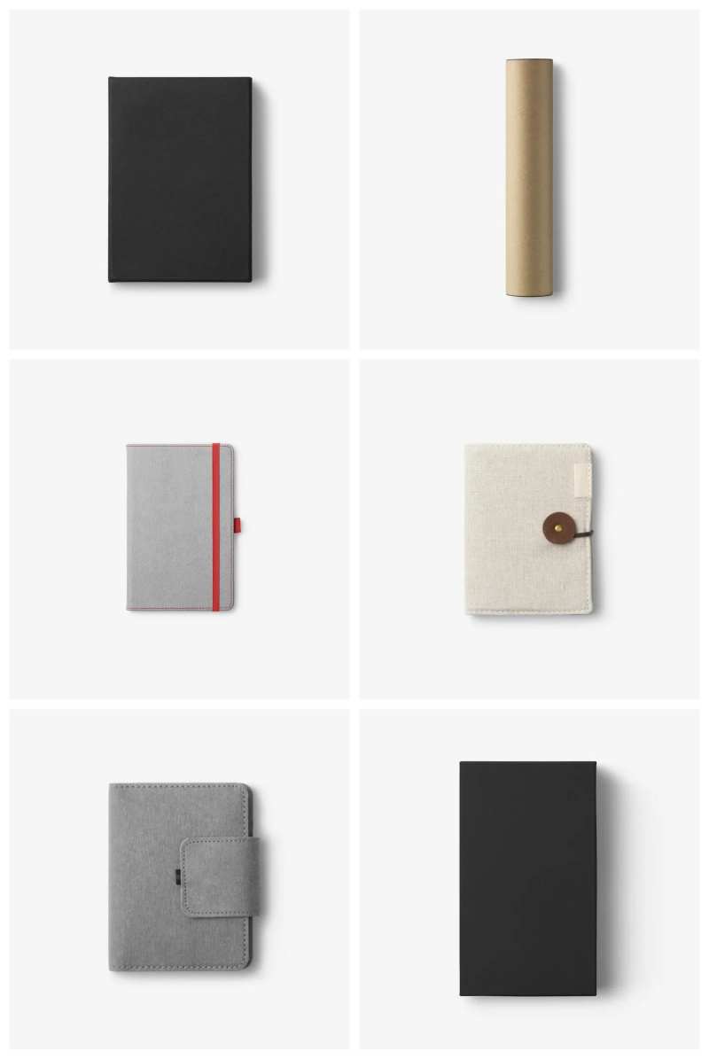 笔记本本子册子杂志样机-采灵感-cailinggan.com