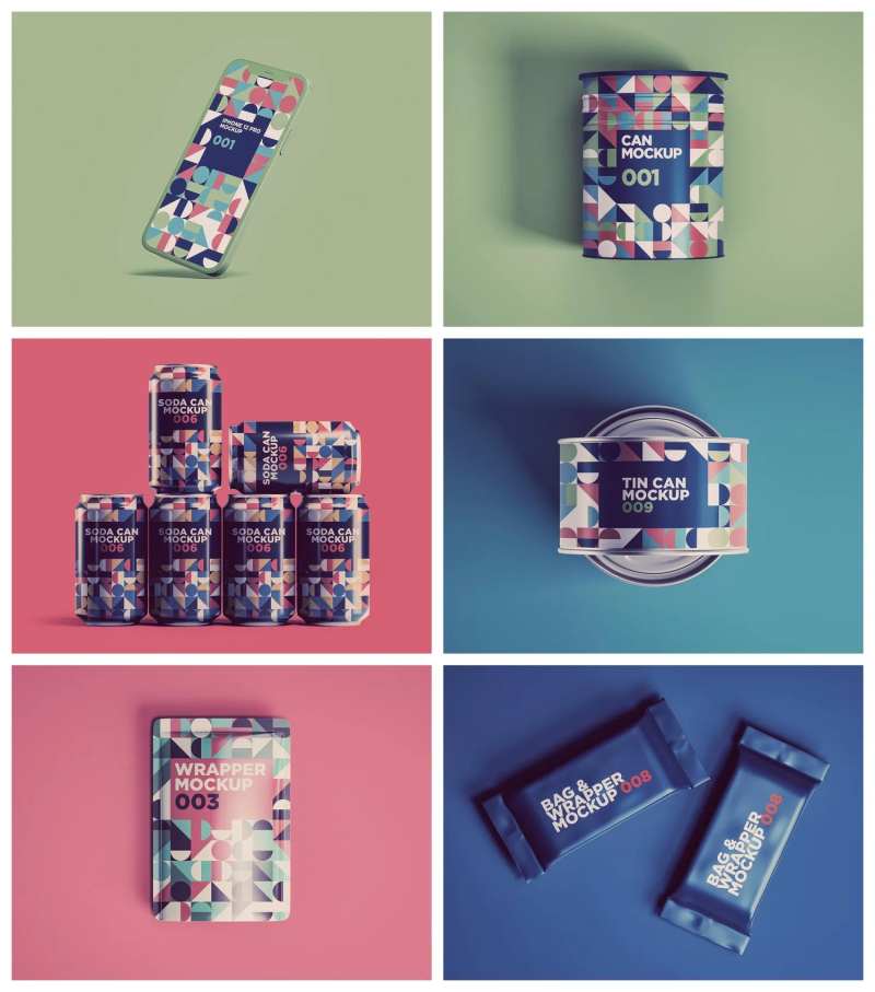 铁罐罐子包装罐样机-采灵感-cailinggan.com