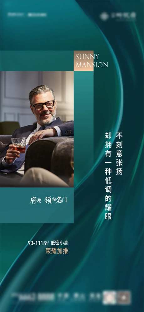 地产圈层成功人士海报-采灵感-https://www.cailinggan.com/