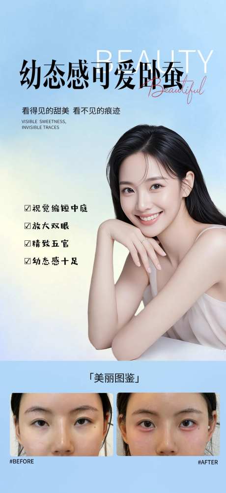 幼态感卧蚕-采灵感-https://www.cailinggan.com/