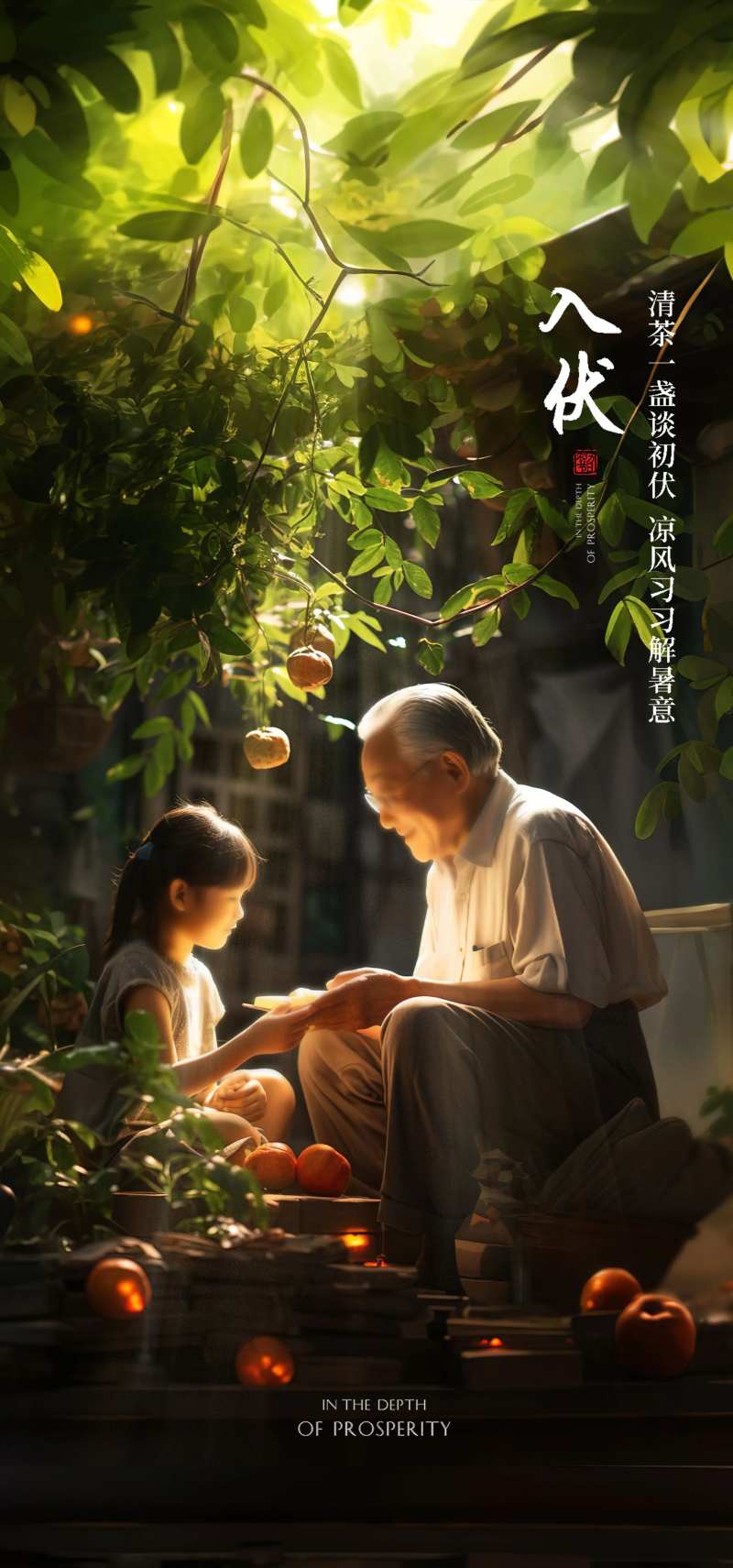 入伏海报-采灵感-cailinggan.com