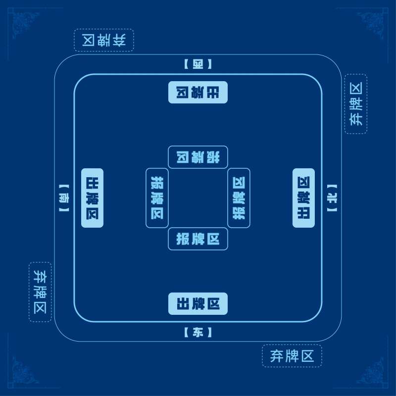 国潮桌垫棋牌垫-采灵感-cailinggan.com