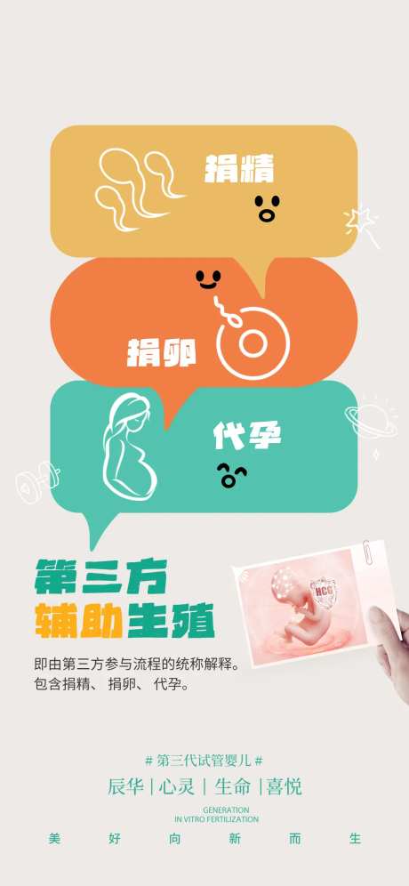 辅助生殖海报-采灵感-https://www.cailinggan.com/