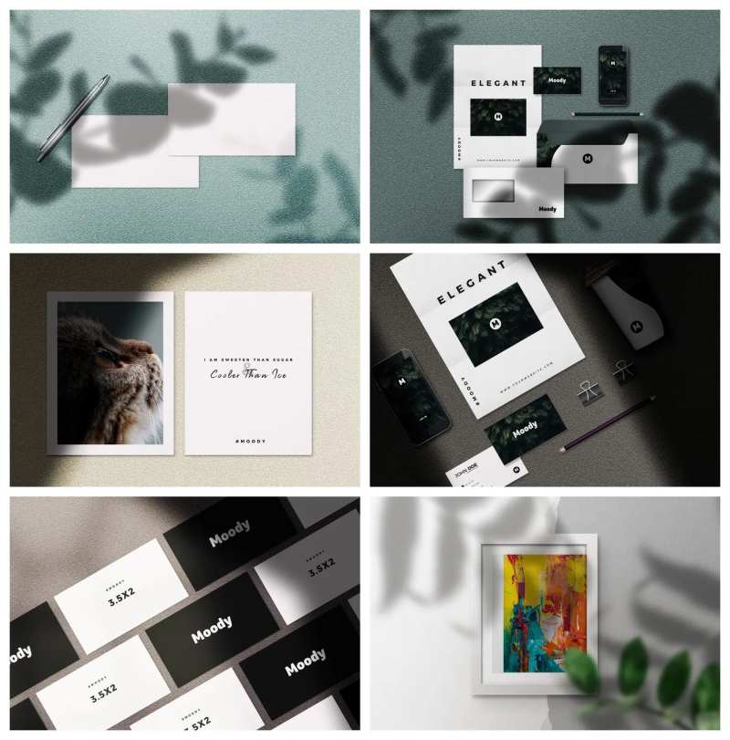 信纸宣传册册子信封样机-采灵感-cailinggan.com