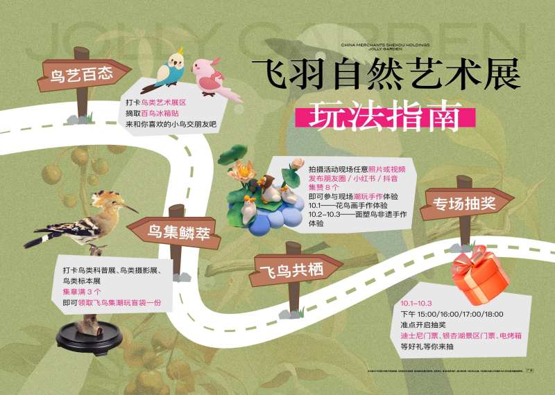 鸟艺术展玩法指南自然-采灵感-cailinggan.com