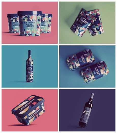 咖啡杯奶茶杯样机-采灵感-https://www.cailinggan.com/