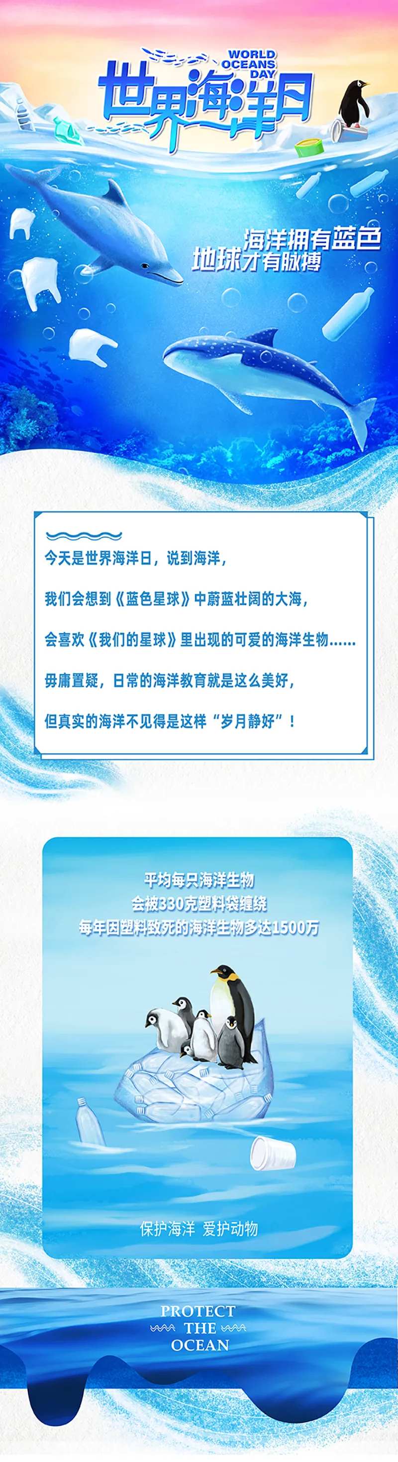 世界海洋日保护海洋环境环保-采灵感-cailinggan.com