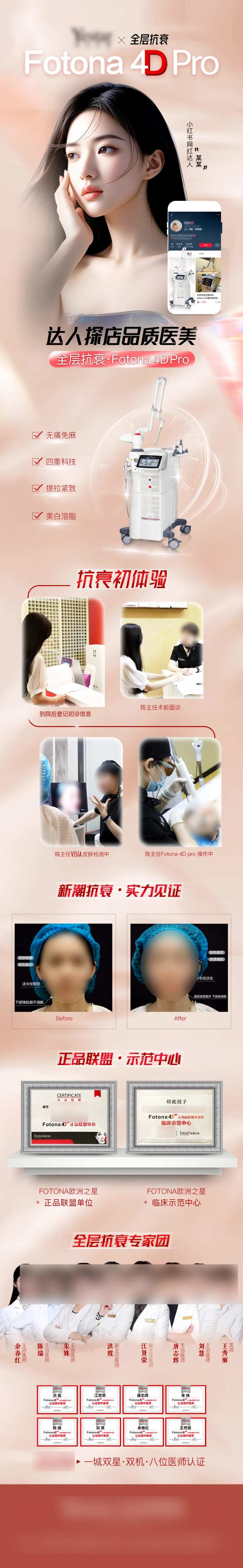 小红书网红Fotona探店案例对比长-采灵感-cailinggan.com