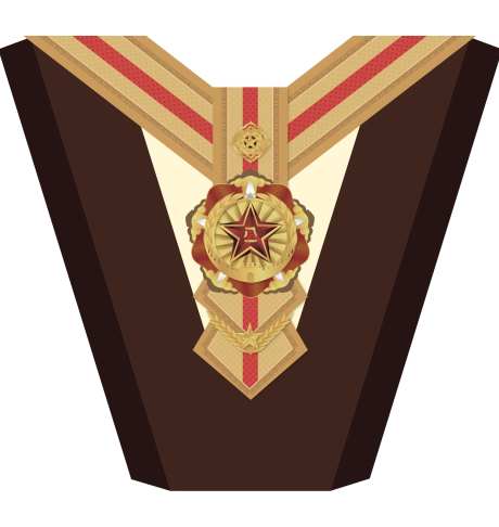 八一军队荣誉勋章矢量-采灵感-https://www.cailinggan.com/