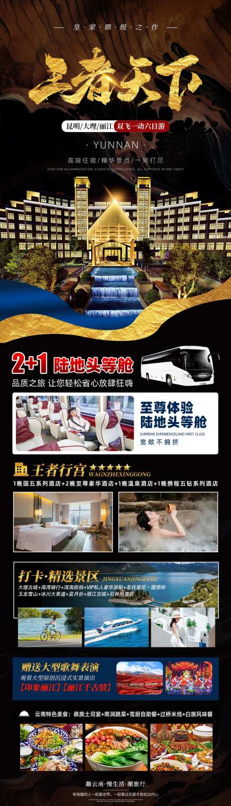 王者天下云南旅游海报长图-采灵感-https://www.cailinggan.com/