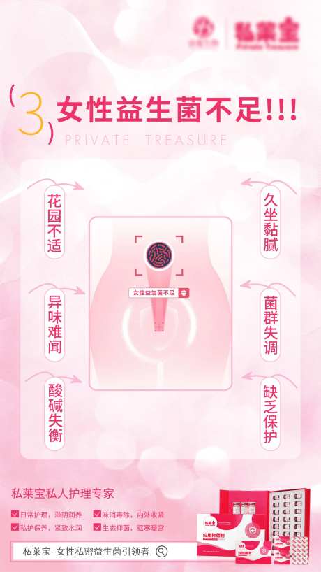私护产品宣传海报-采灵感-https://www.cailinggan.com/