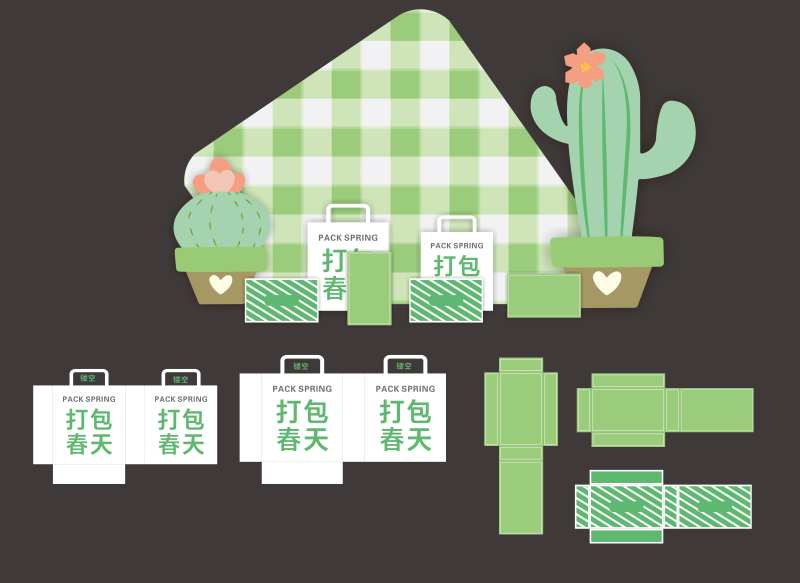 春天美陈布置-采灵感-cailinggan.com