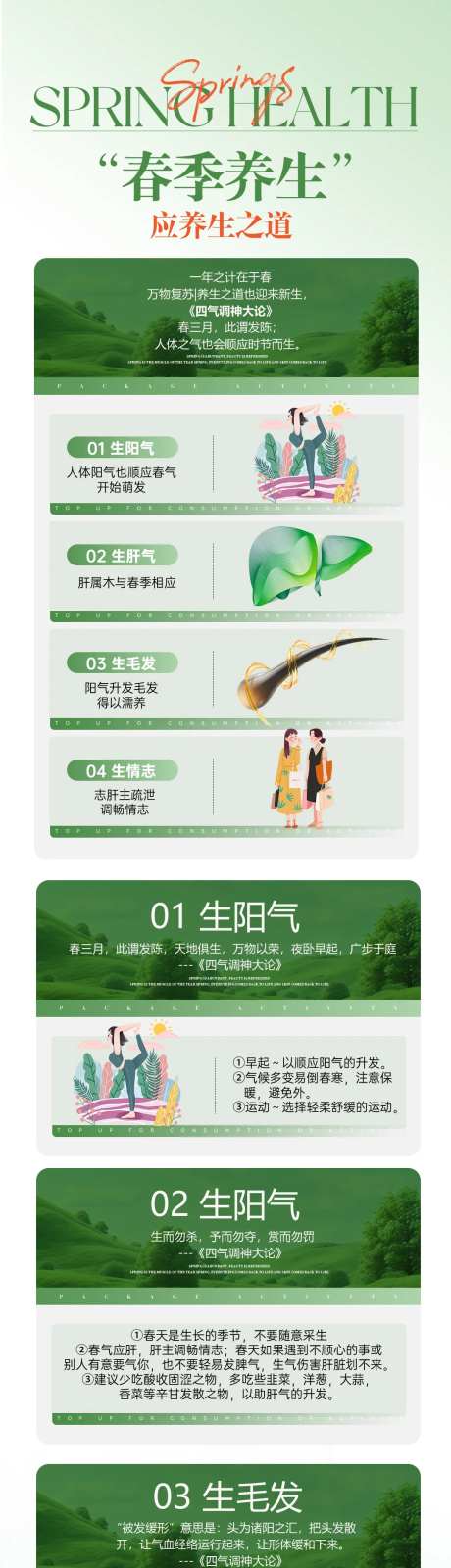 春季养生之道长图-采灵感-https://www.cailinggan.com/