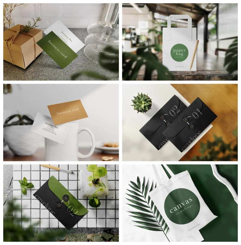 信纸宣传册册子信封样机-采灵感-cailinggan.com