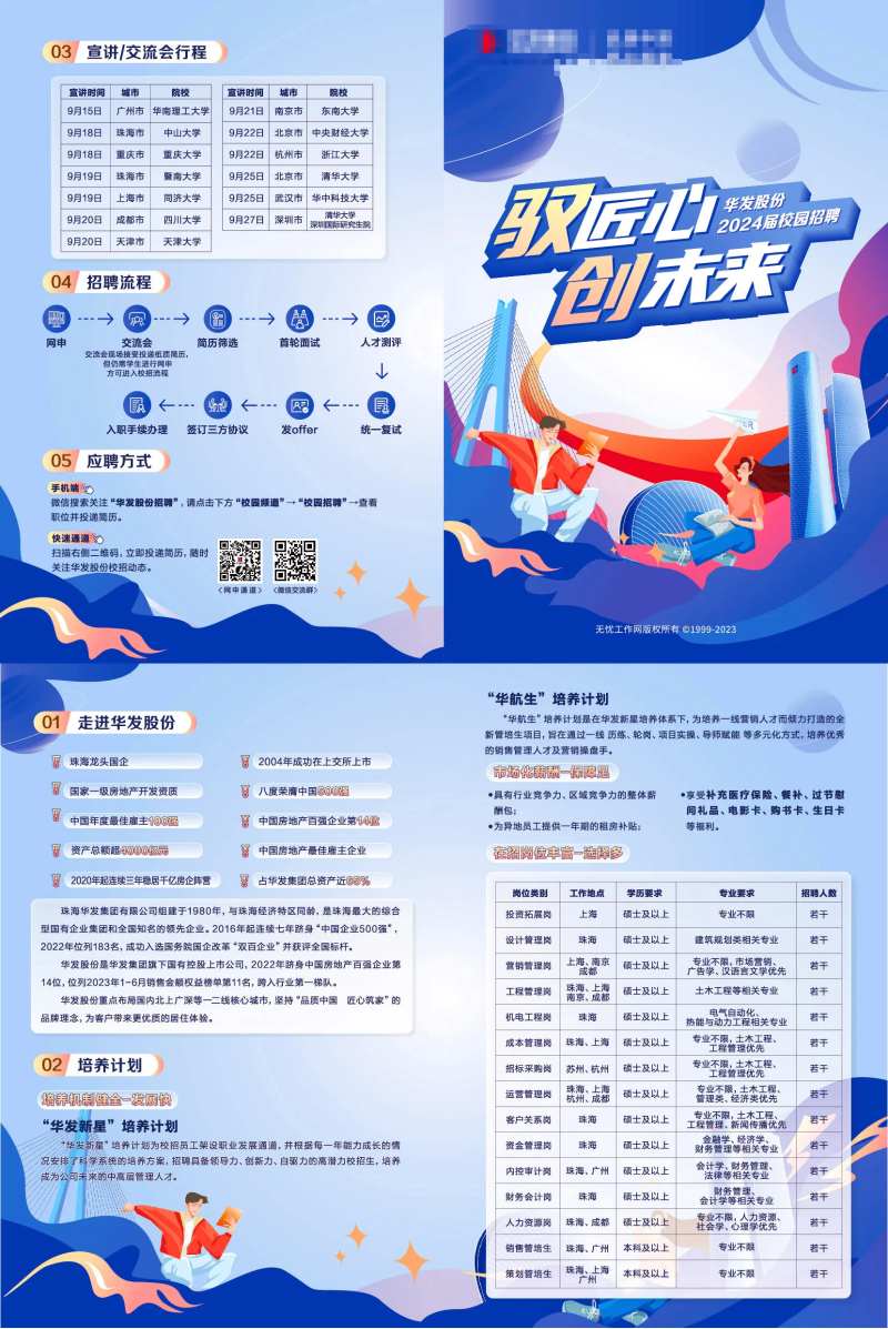 驱匠心创未来校园招聘二折页-采灵感-cailinggan.com