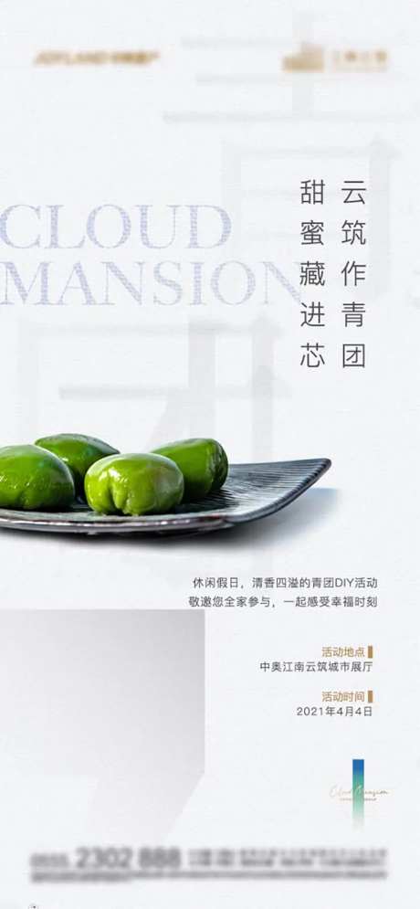 青团单图  -采灵感-https://www.cailinggan.com/