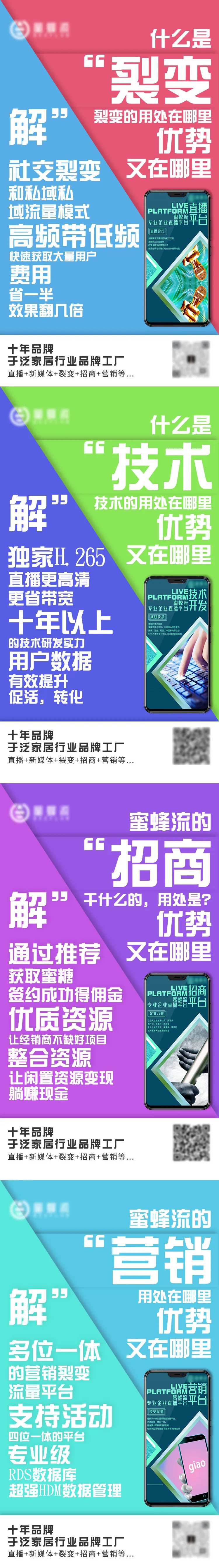 营销产品优势介绍海报-采灵感-cailinggan.com