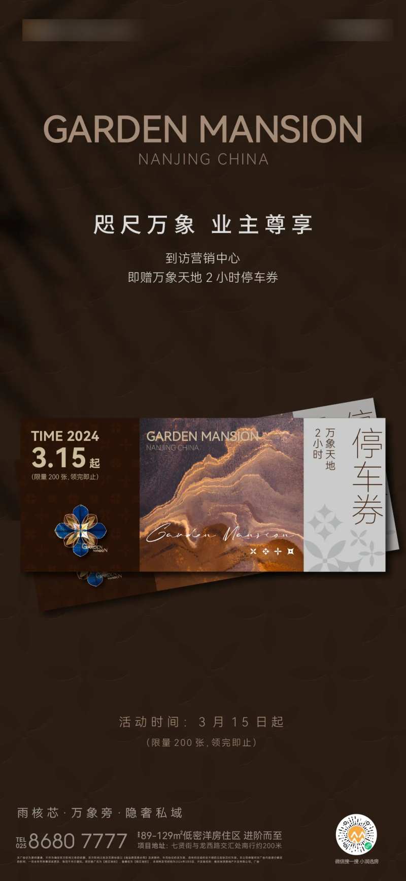 高端停车券海报-采灵感-cailinggan.com