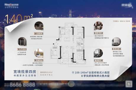 地产多功能户型展板灯箱-采灵感-https://www.cailinggan.com/