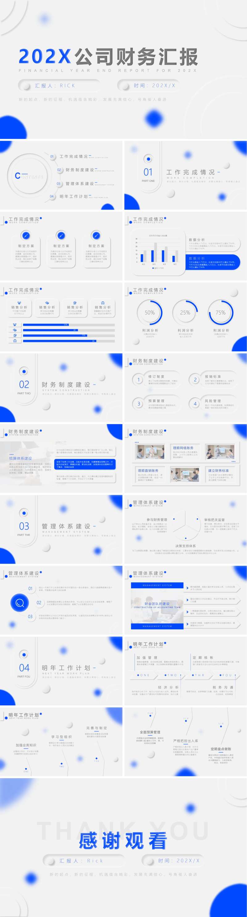公司财务汇报PPT-采灵感-cailinggan.com