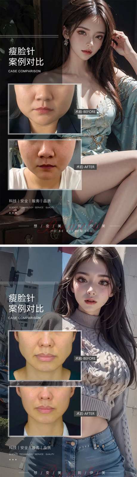 瘦脸针案例对比-采灵感-https://www.cailinggan.com/