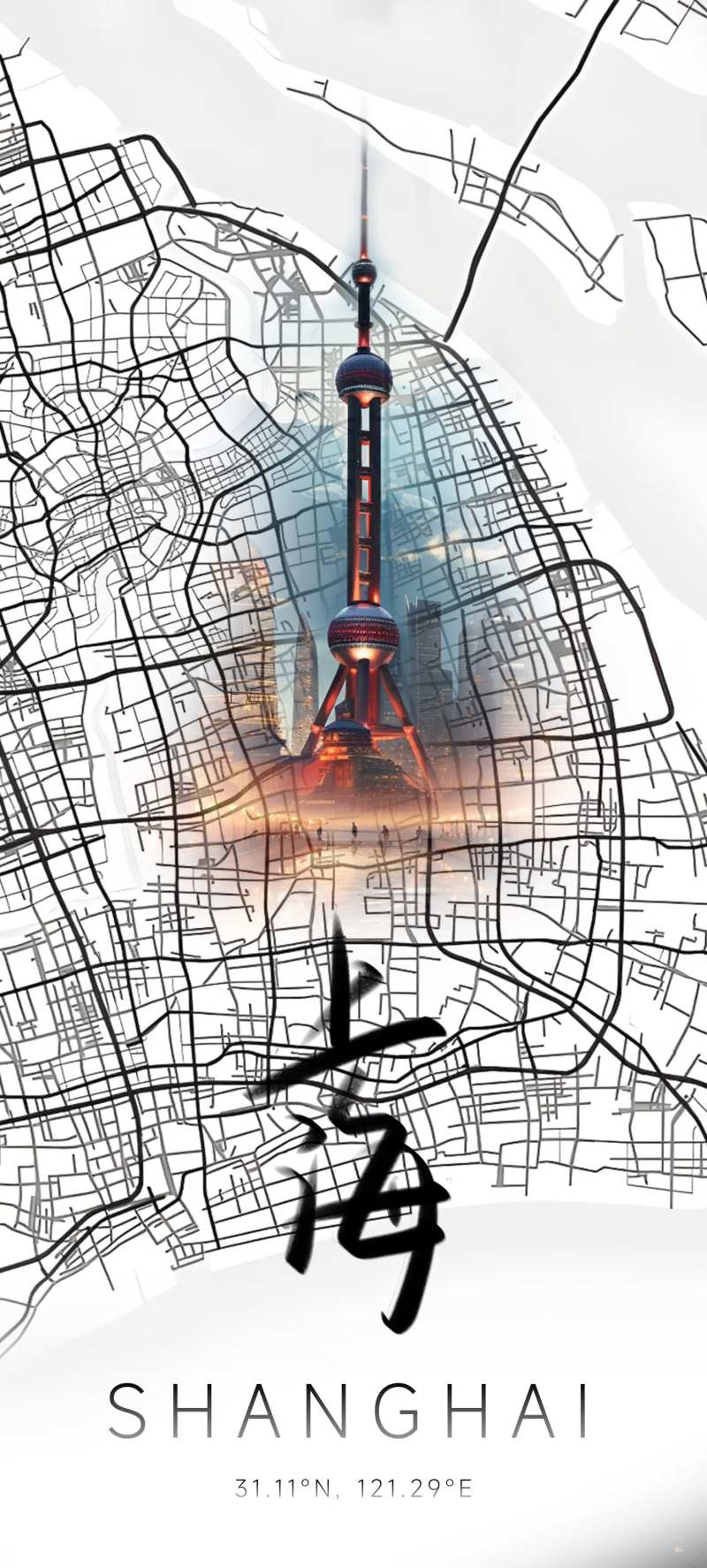 上海城市宣传海报-采灵感-cailinggan.com