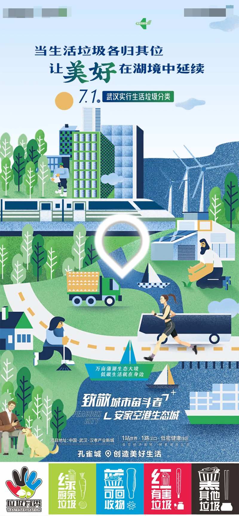 垃圾分类海报PSD+CDR-采灵感-cailinggan.com