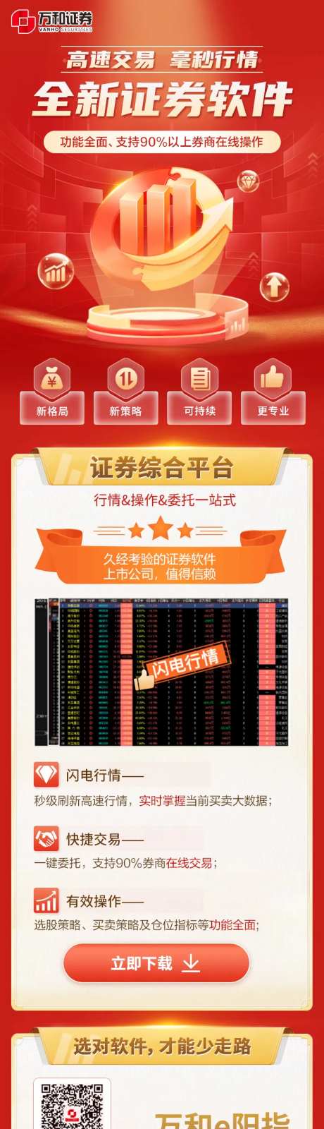 理财基金证券金融红色长图海报                                                                                                                                                                                          -采灵感-https://www.cailinggan.com/
