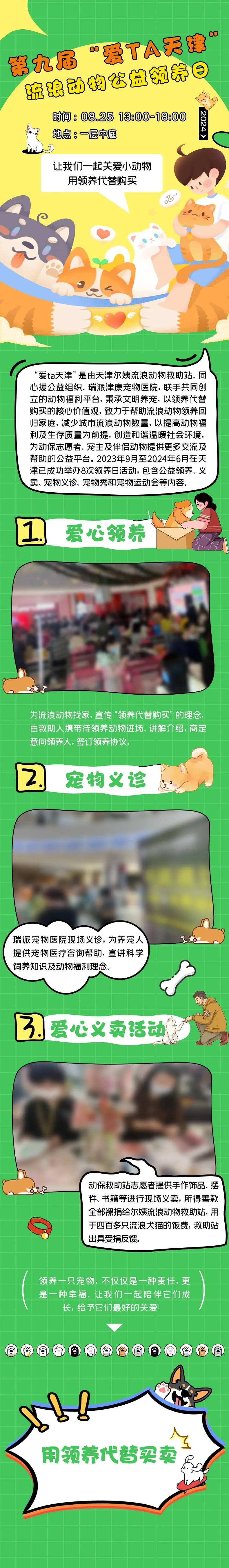 宠物领养长图海报-采灵感-cailinggan.com