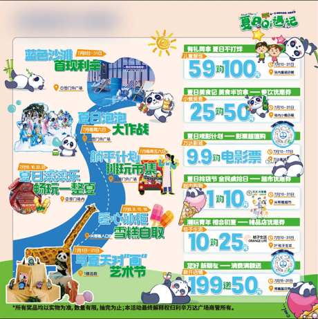 商场暑期活动主入口展板-采灵感-https://www.cailinggan.com/